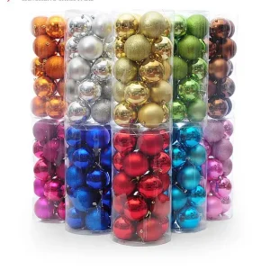 Indoor Outdoor Plastic Christmas Tree Decoration Ornaments