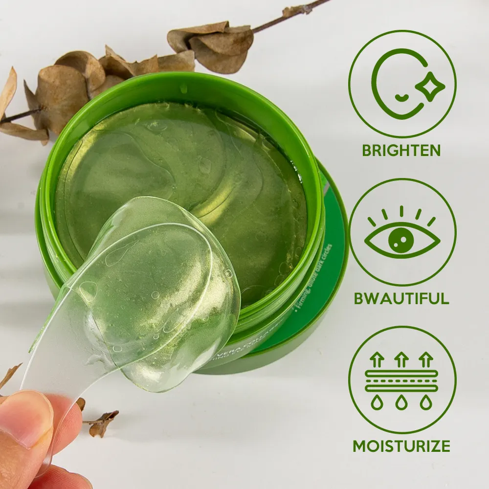 Sadoer Aloe Vera Collagen Soothing Eye Mask For Dark Circles - Image 3